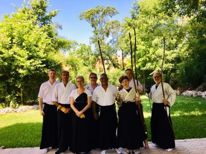 Group photo at a workshop in Houston, Texas